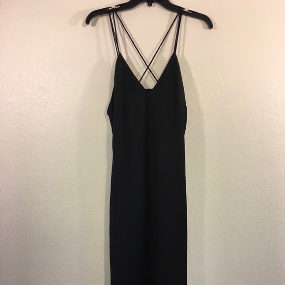 fame and partners black dress